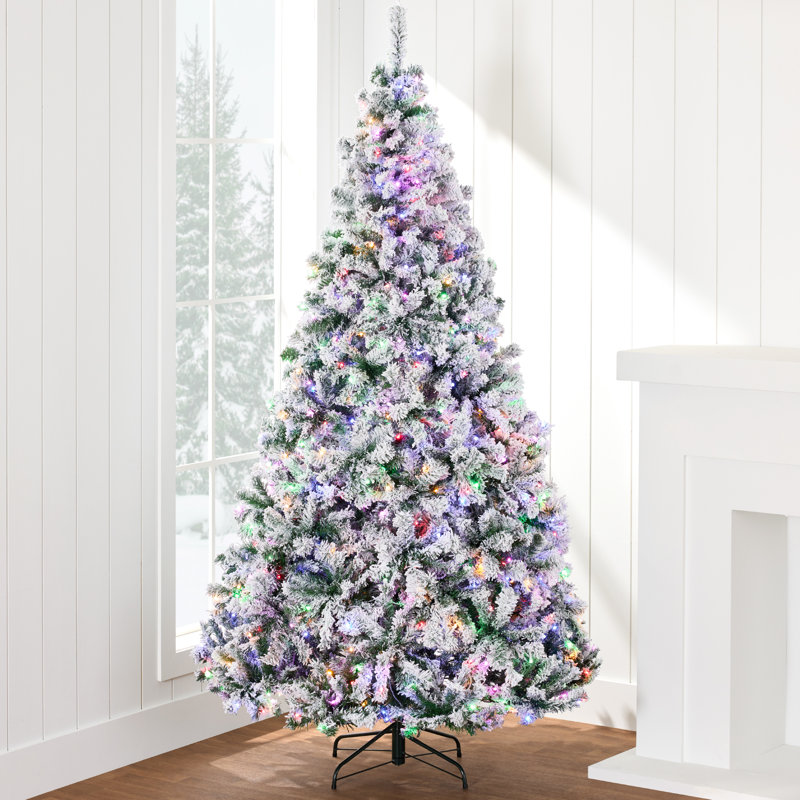 Sold 6'H Fiber Optic Color-Changing Tree